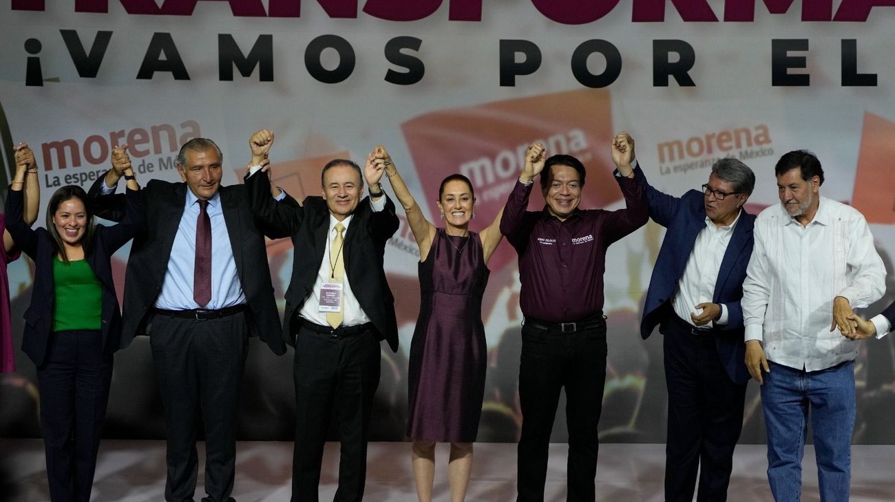 ¡Es oficial! Sheinbaum será la candidata de Morena para 2024