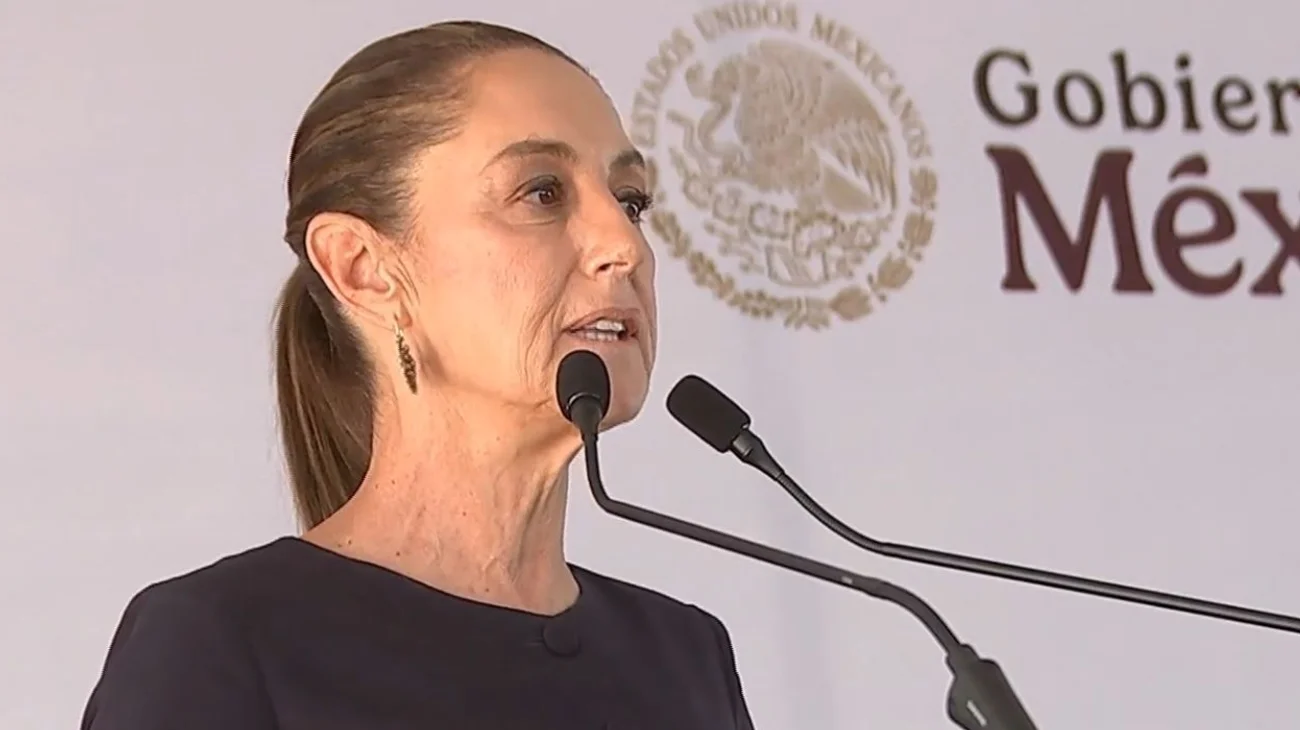 'Nos da la fuerza para negociar': Sheinbaum defiende migrantes