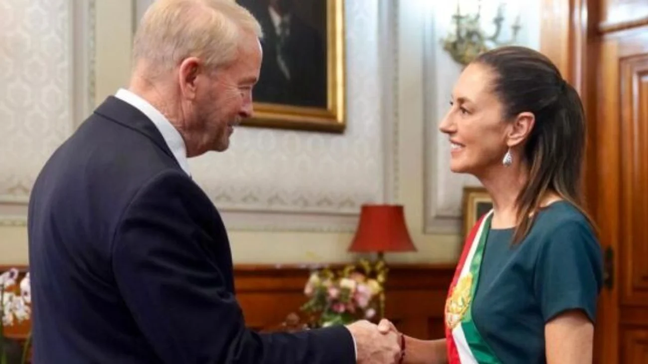 Sheinbaum sostiene tercera reunión con embajador estadounidense