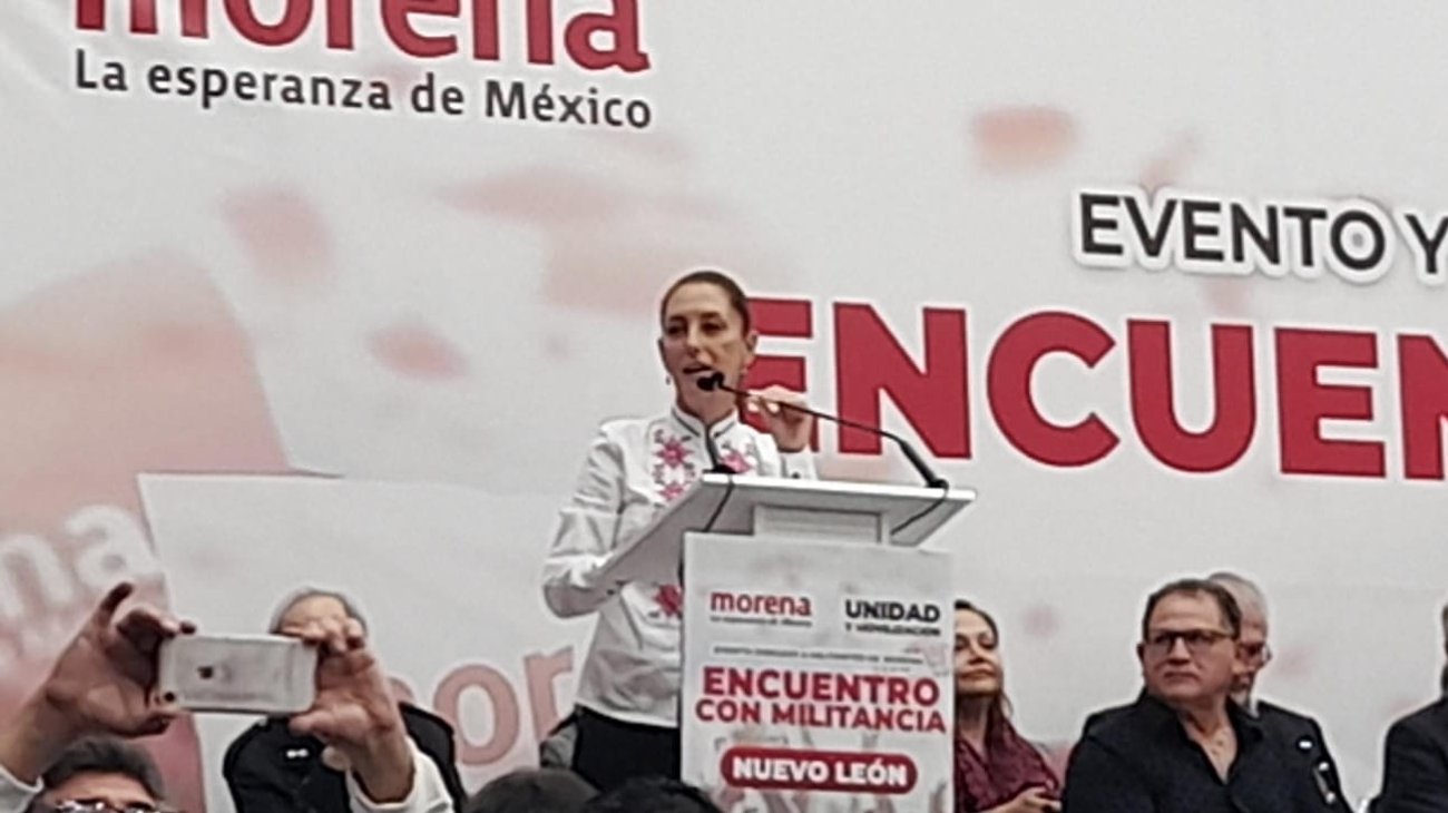 En Morena mandamos obedeciendo al pueblo: Sheinbaum 