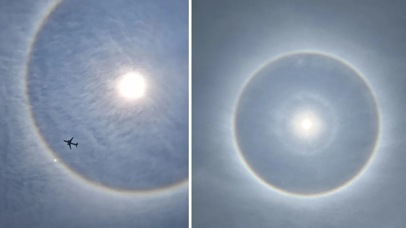 Sorprende Halo Solar en CDMX; ¿Qué lo provoca?