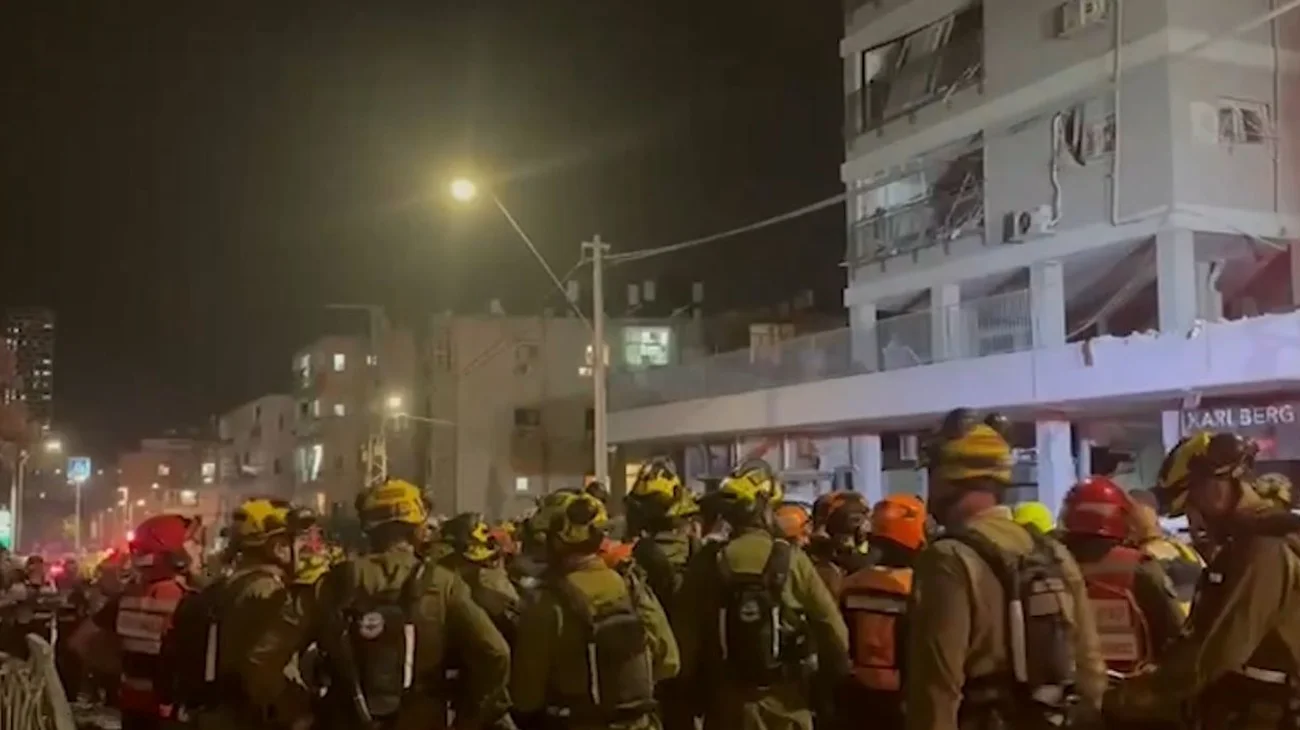 Llega la séptima oleada de misiles en Israel por parte de Irán