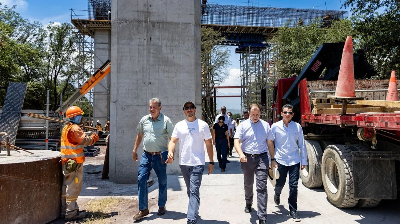 Supervisa Samuel obras del corredor FIFA y líneas 4 y 6 del Metro