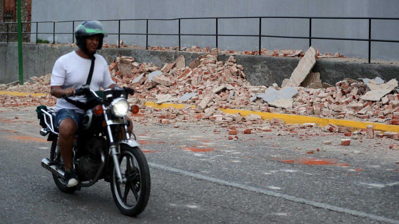 Un terremoto de magnitud 7,1 sacude el centro de Venezuela