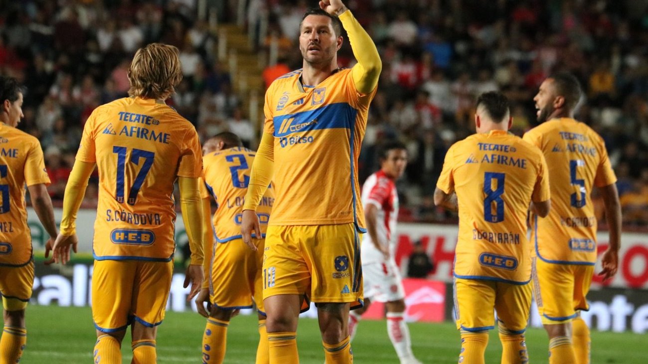 Tigres golea al Necaxa en su regreso al Apertura 2023