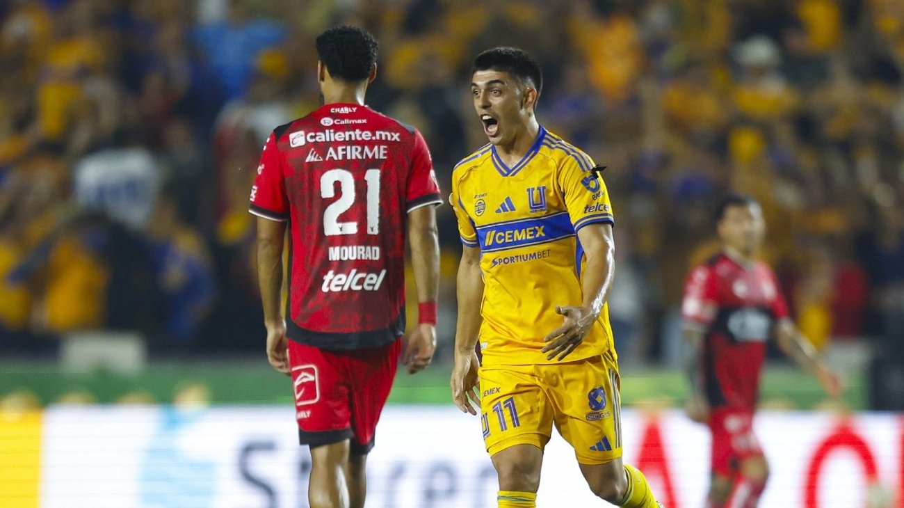 Tigres vence 5-0 a Xolos y avanza a semifinales