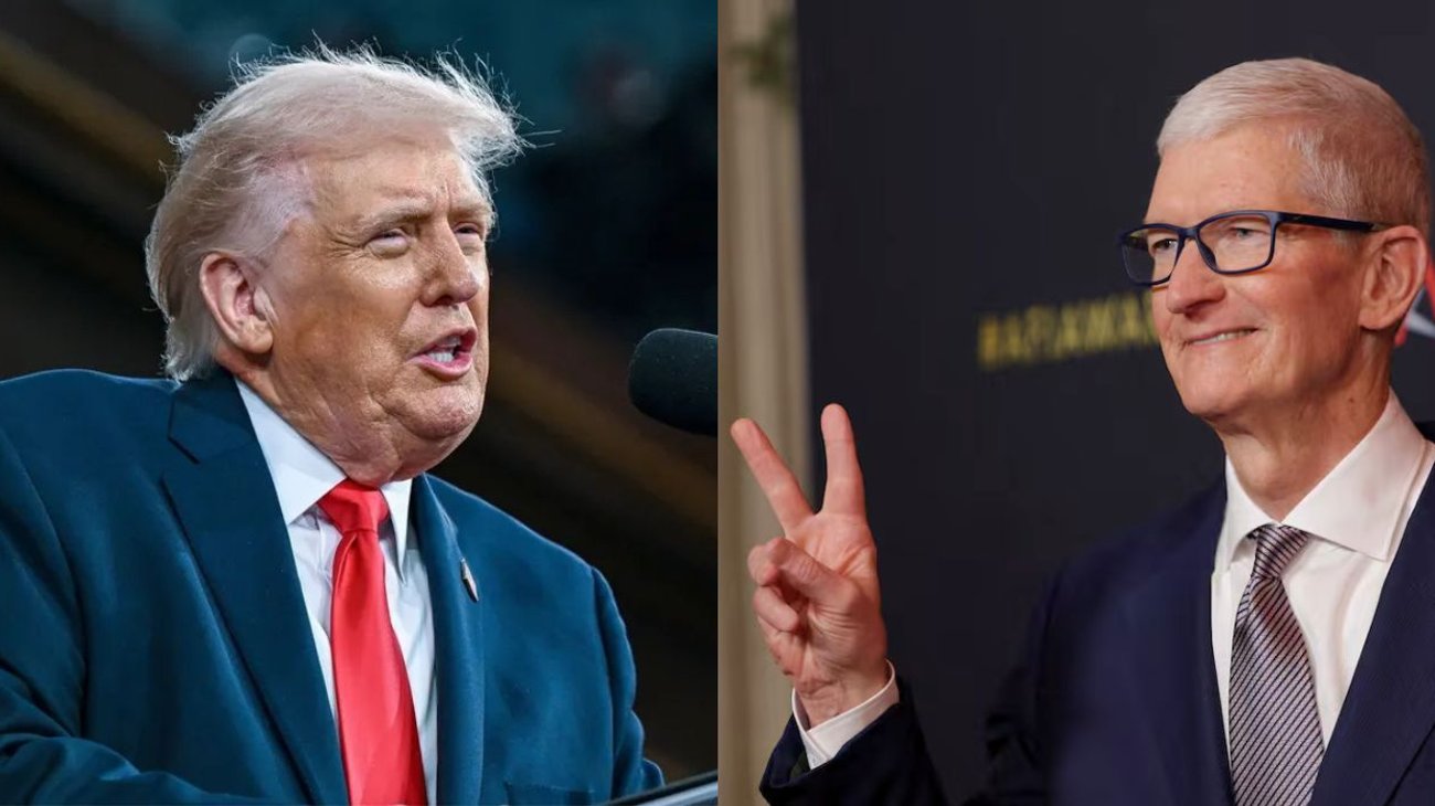 Trump elogia a Tim Cook y asegura que superó a Steve Jobs