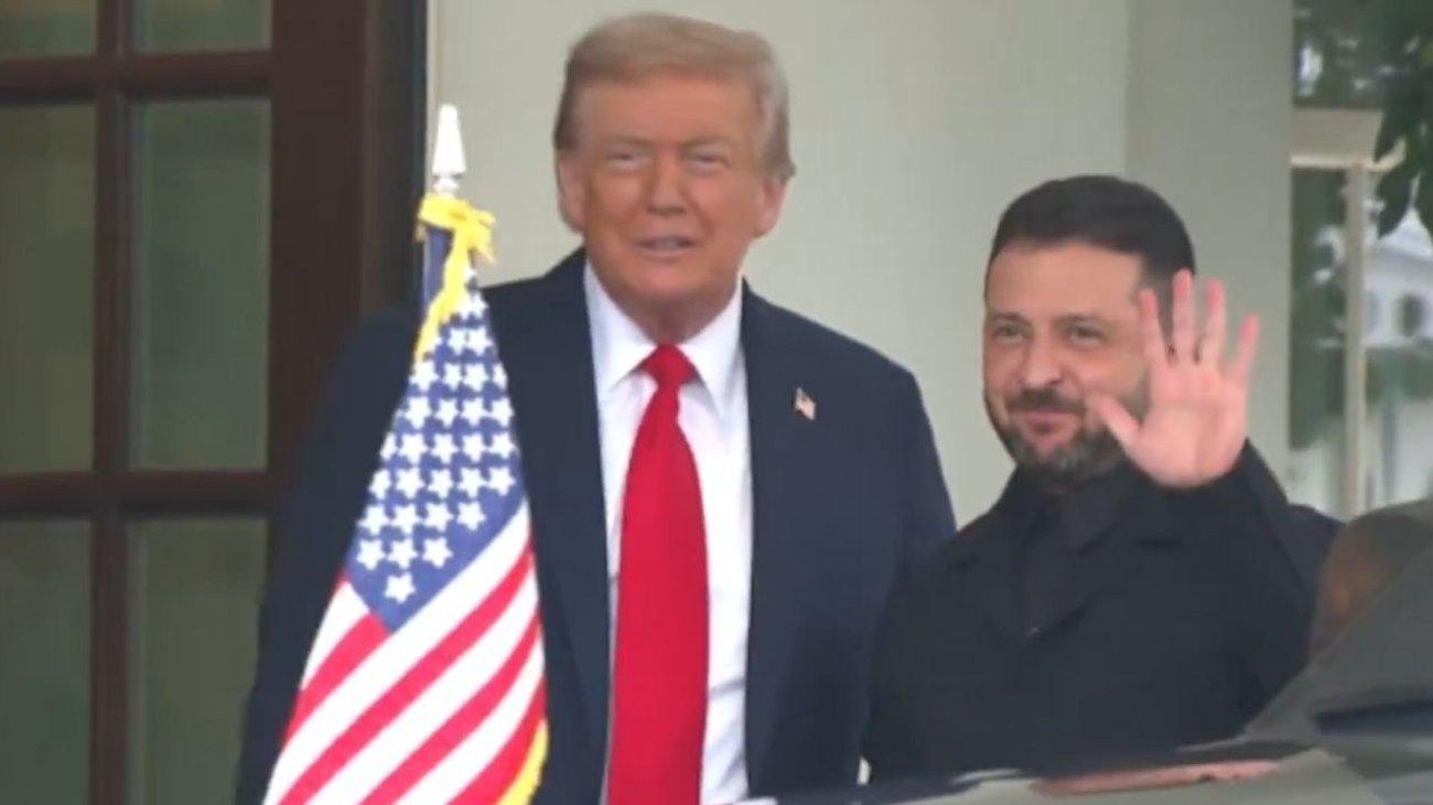 Trump recibe a Zelensky antes de reunión para la paz en Ucrania