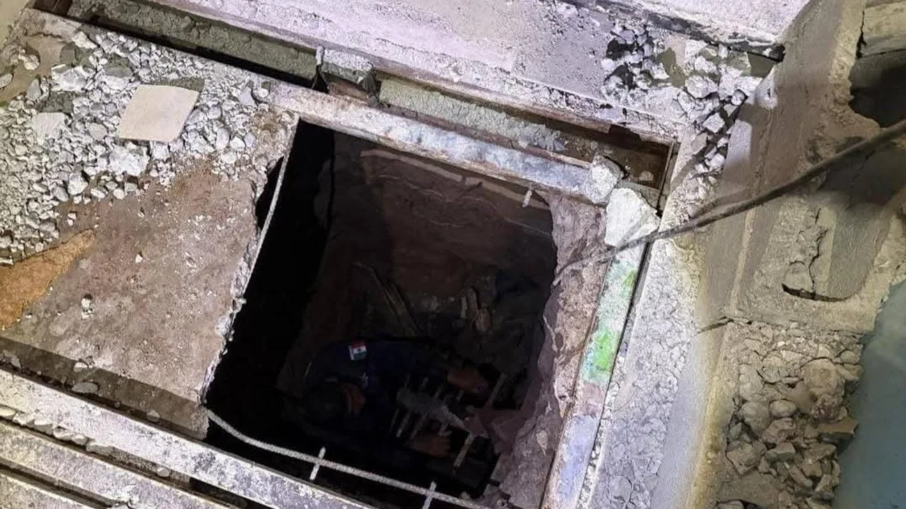 Hallan túnel de 15 metros tras balacera en penal de Culiacán
