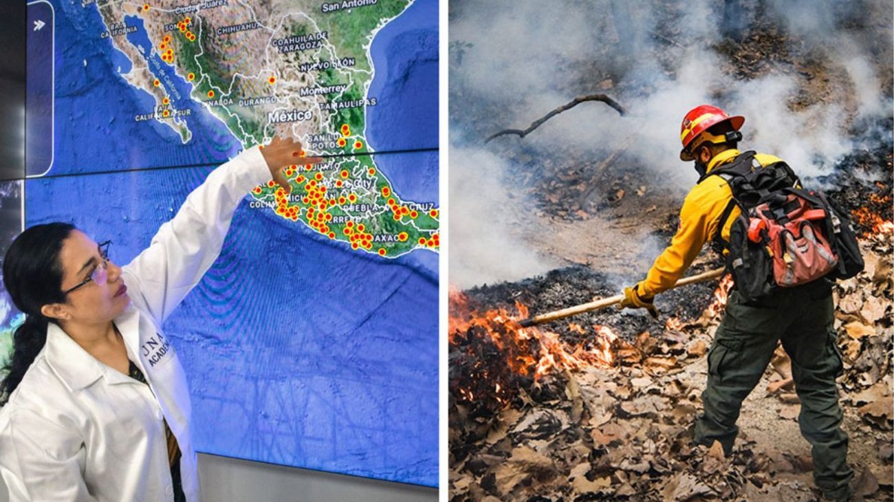 UNAM presenta proyecto satelital para prevenir incendios