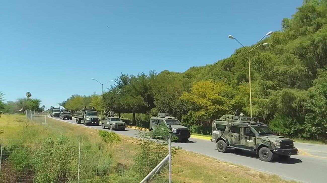 Vigila Ejército el municipio de Cerralvo, Nuevo León