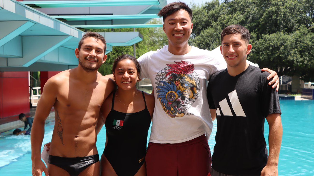 Despedida de lujo para clavadistas olímpicos en el CARE NL