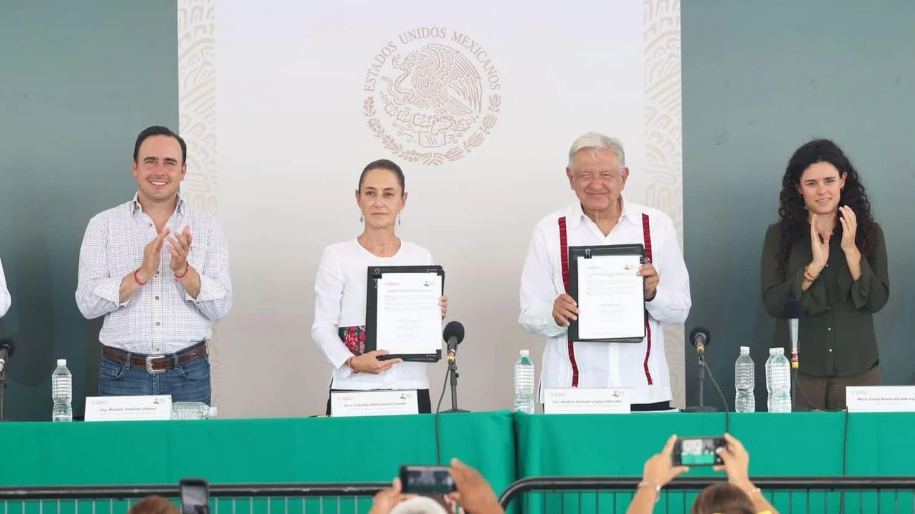 Sheinbaum y Manolo reafirman compromiso por Coahuila