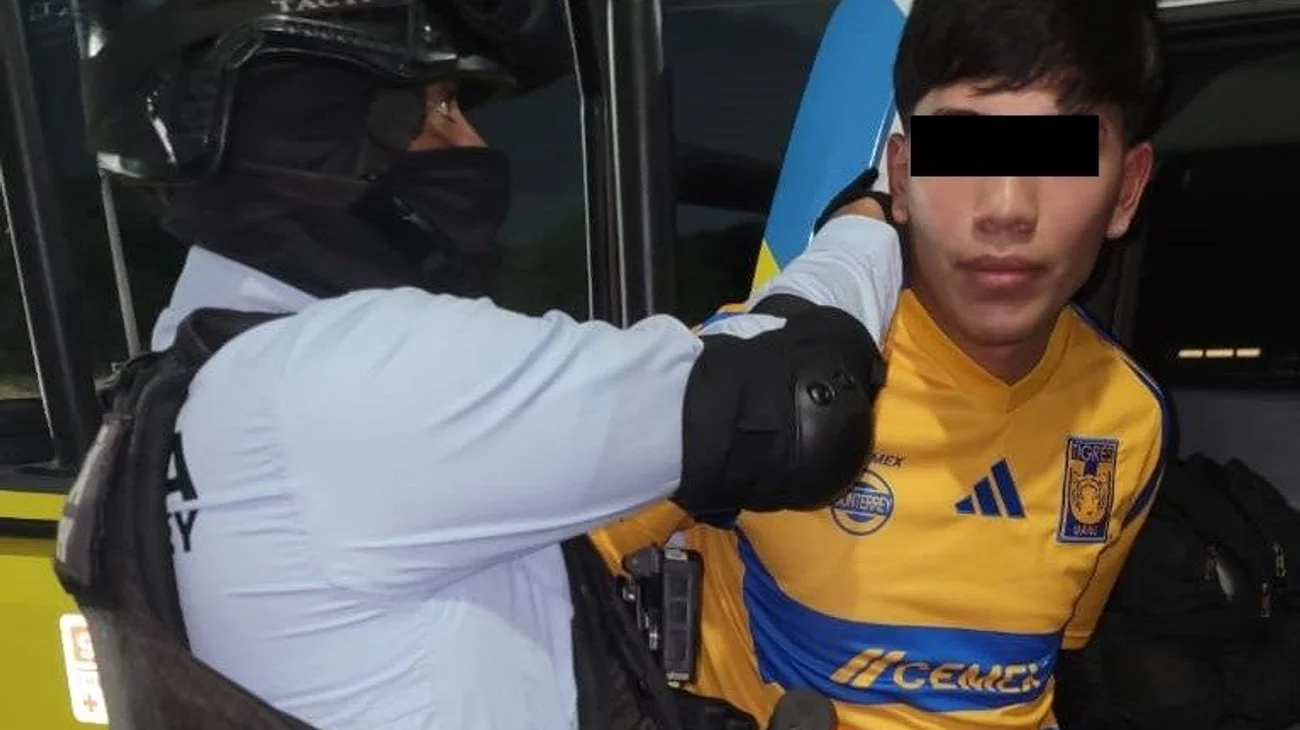 Detenido por portación de arma de fuego en el Centro