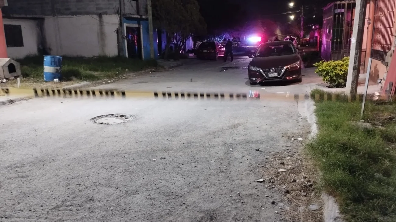 Balean a hombre frente a un mercado de García