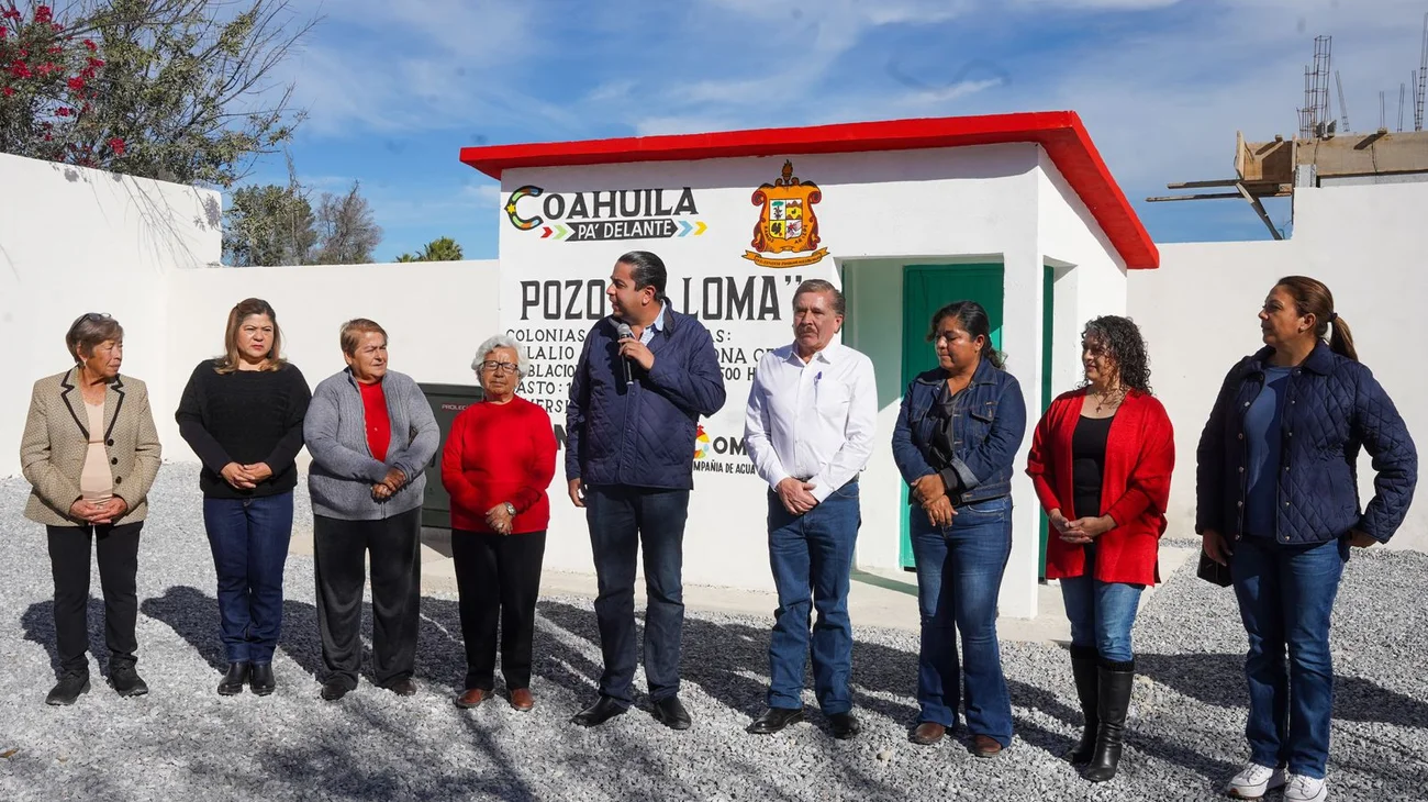 Cierra alcalde su gestión con 80 % más agua en Ramos Arizpe