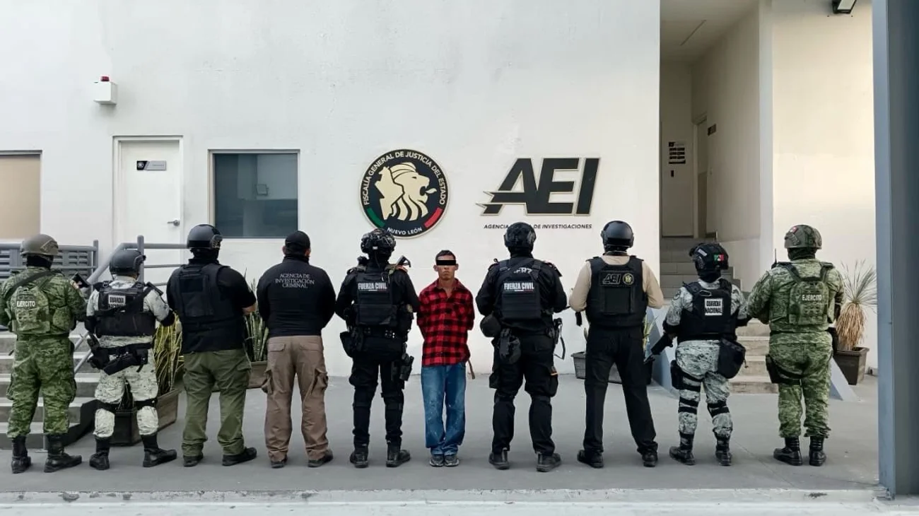 Detienen en Escobedo a joven buscado por homicidio