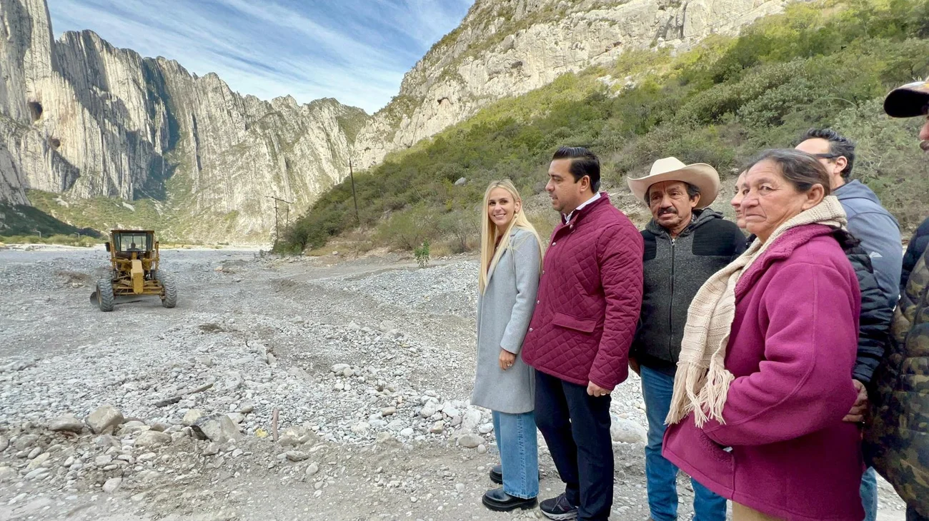 Abren acceso a La Huasteca a escaladores; dejan camino pendiente