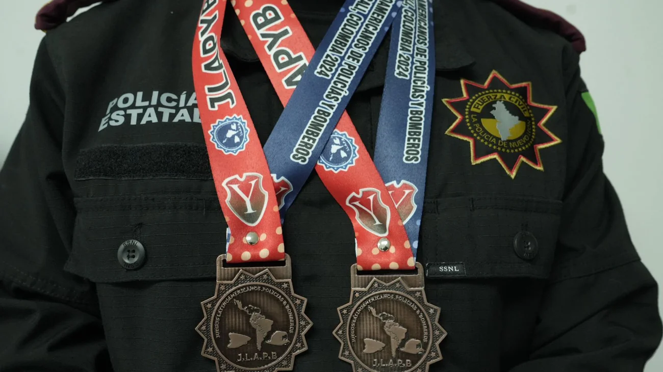 Policías ganan medalla de oro y bronce en juegos latinoamericanos