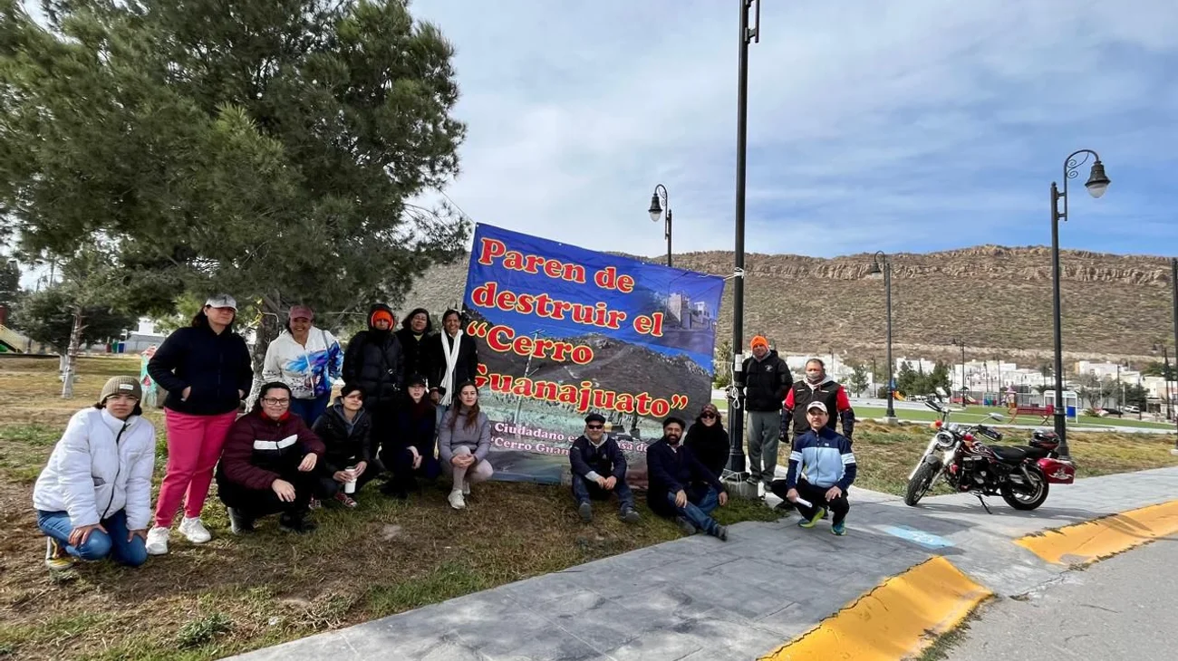 Vecinos de Ramos Arizpe defienden el Cerro de Guanajuato