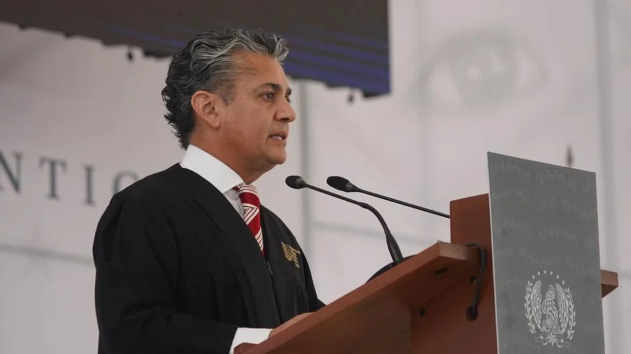 Presidente del Poder Judicial rinde informe de actividades
