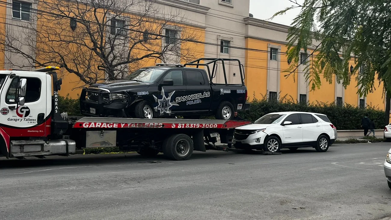 Policías de San Nicolás persiguen a ladrones hasta Monterrey