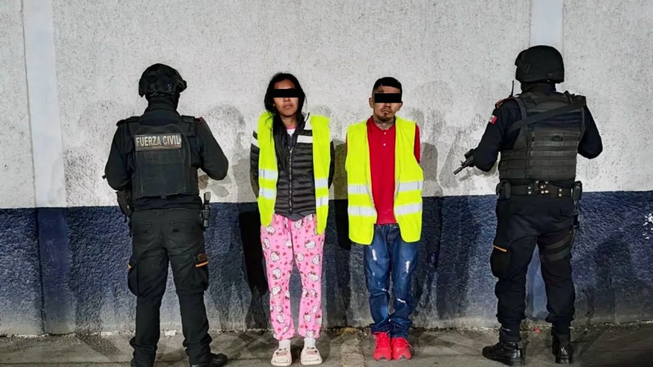 Detiene Fuerza Civil a pareja con droga mientras discutían