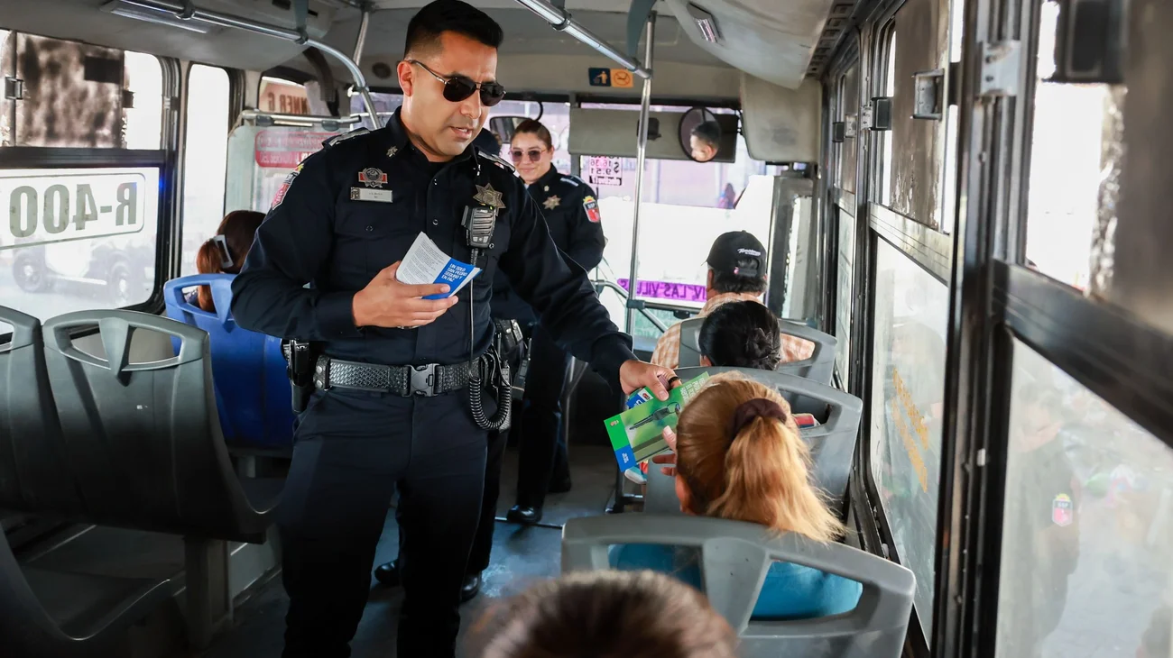 San Pedro refuerza operativos en transporte público