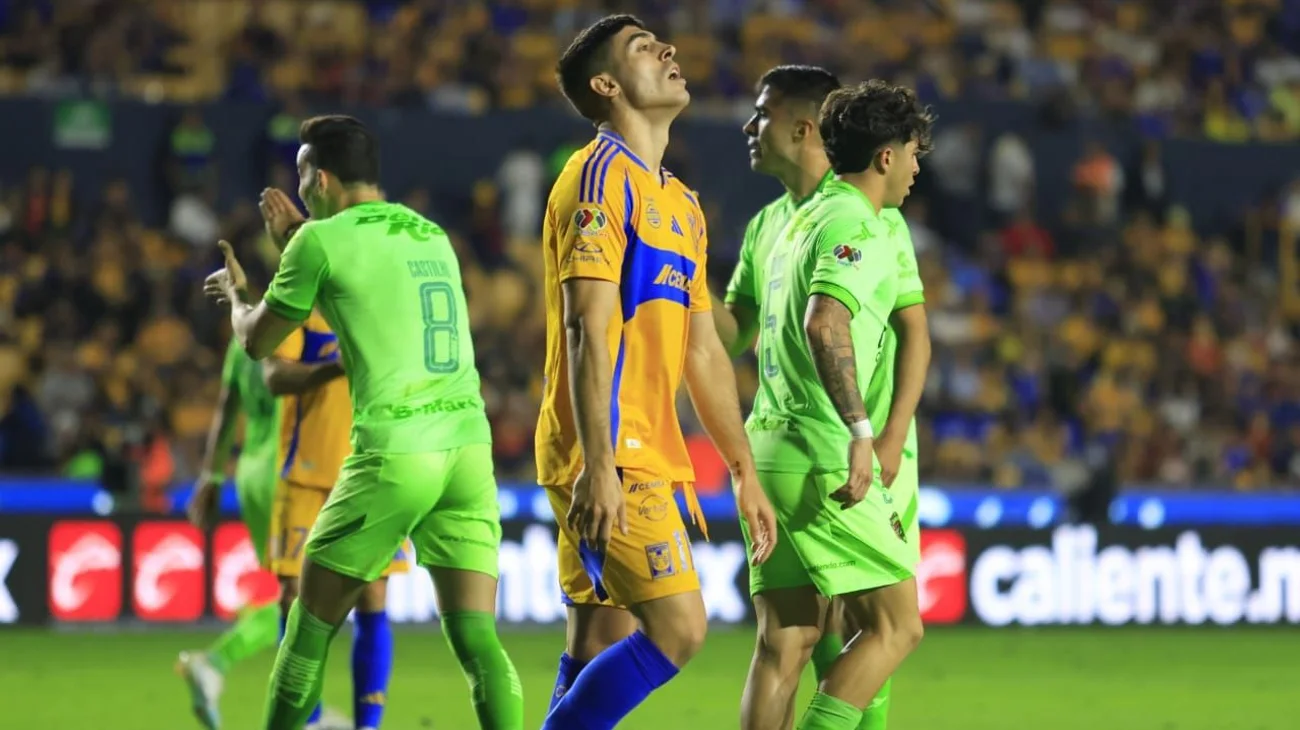 Jugando a nada, Tigres pierde 1-0 ante Juárez