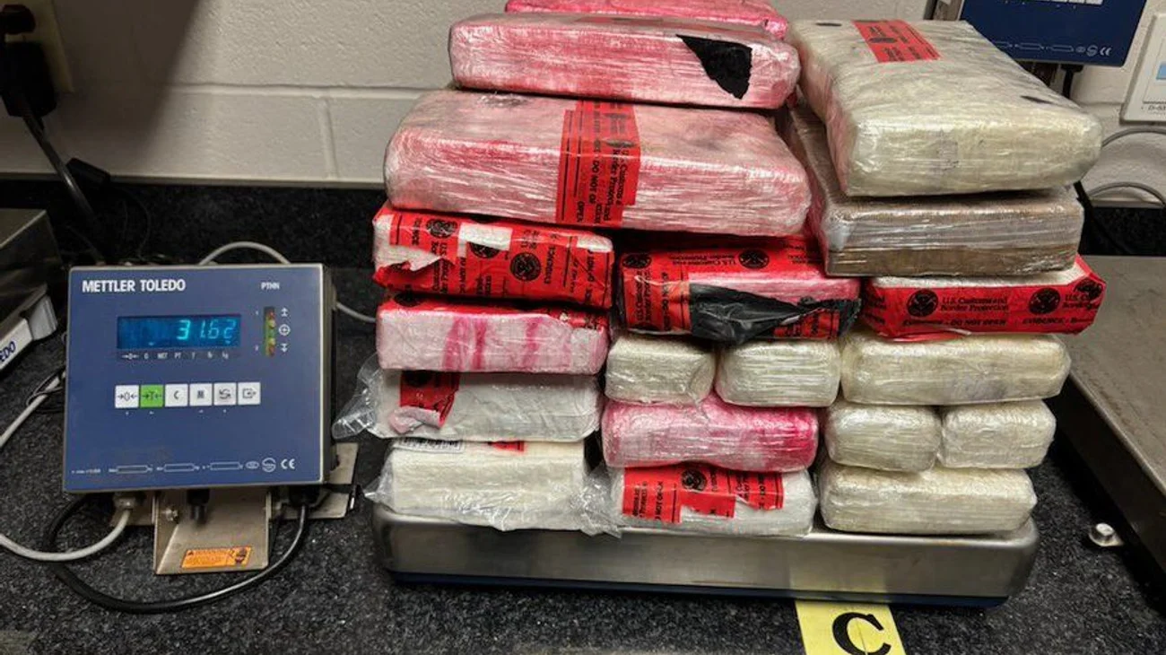 CBP incauta más de 930 mil dólares en cocaína en Puente Del Río