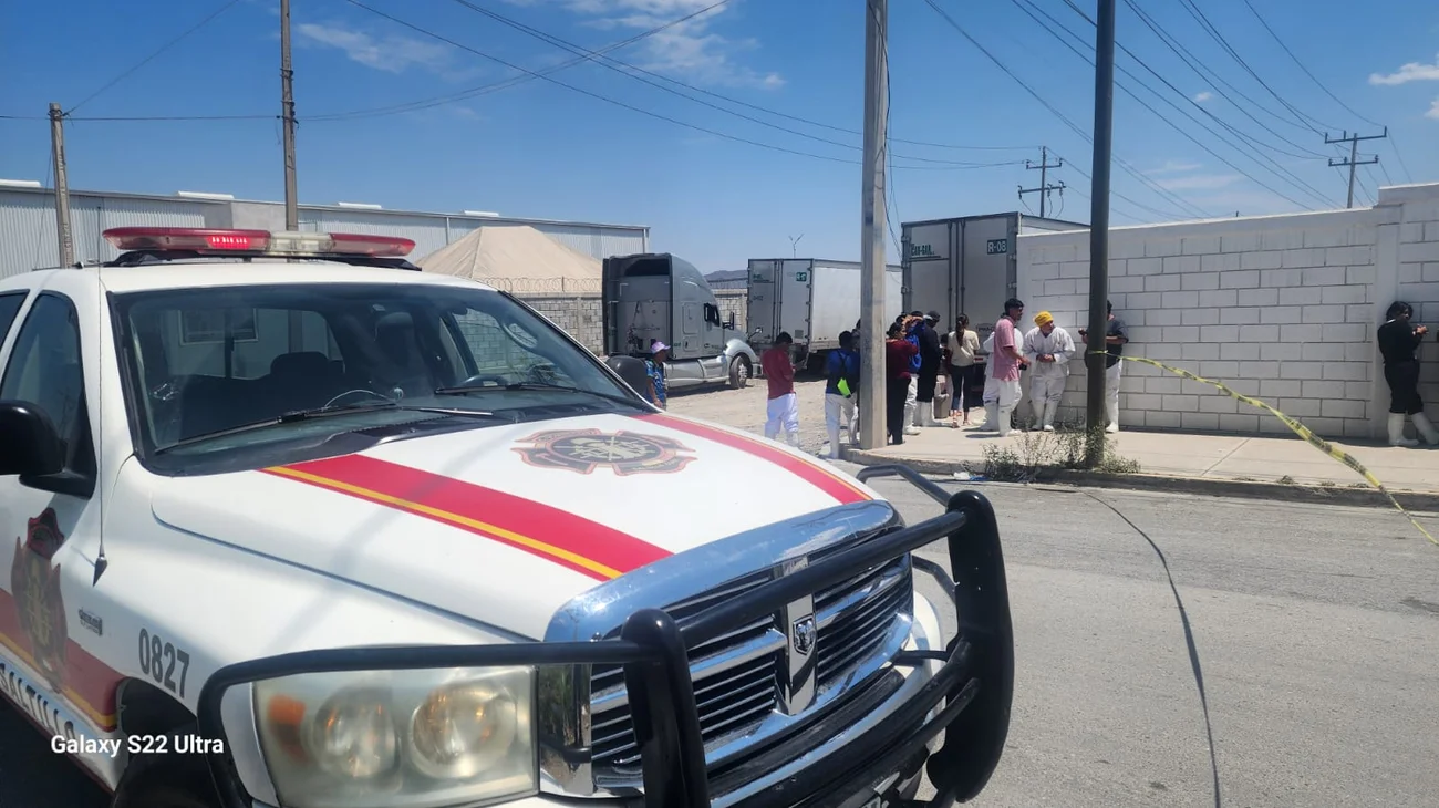 Fuga de amoniaco provoca evacuación en empresa de Saltillo
