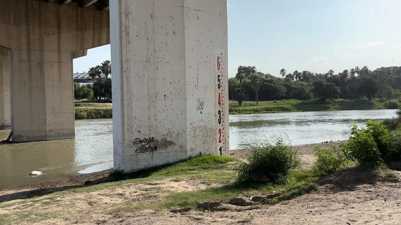 Pese a bajo nivel, río Bravo todavía es peligroso