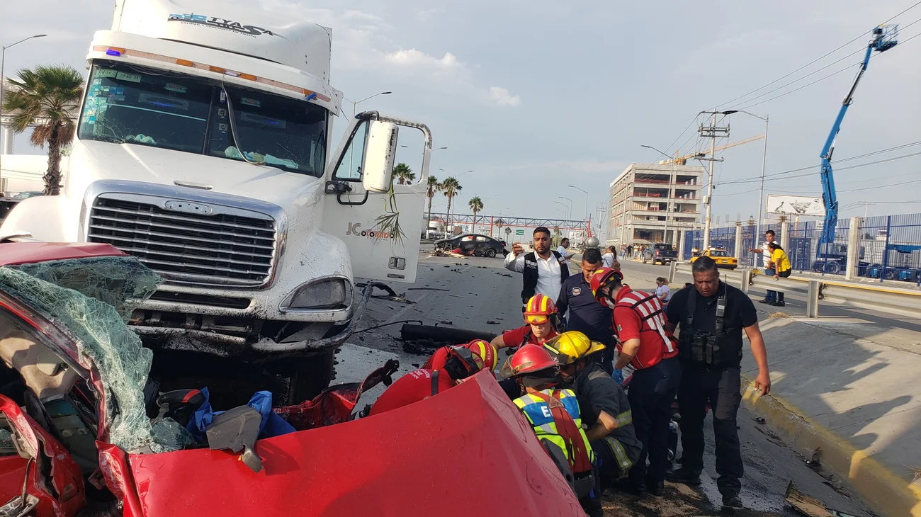 Accidente en carretera Monterrey–Saltillo deja un fallecido