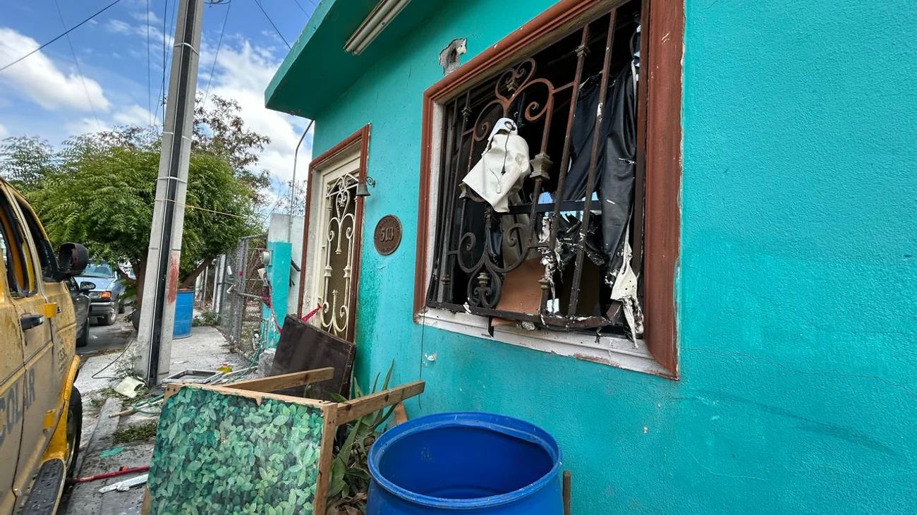 Explosión por fuga de gas deja daños y dos lesionados