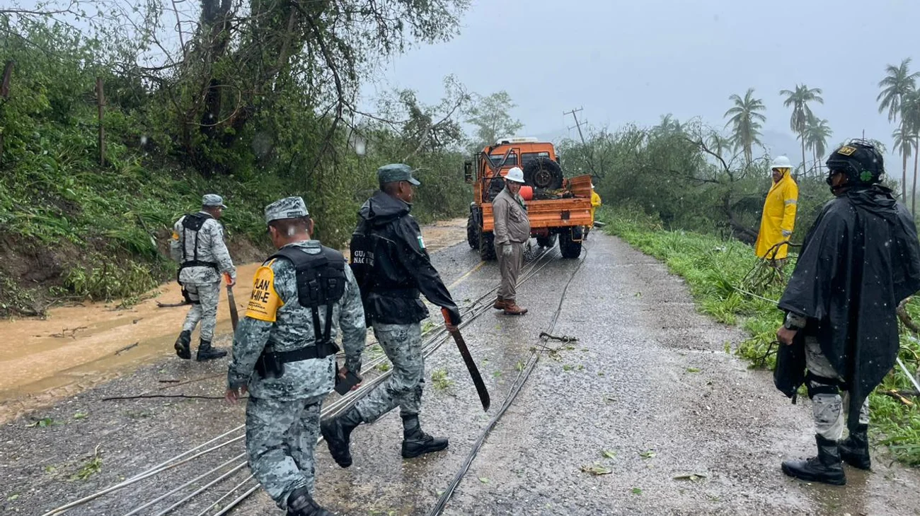 Activa Guardia Nacional el Plan DN-III-E por el paso de 'Erick'