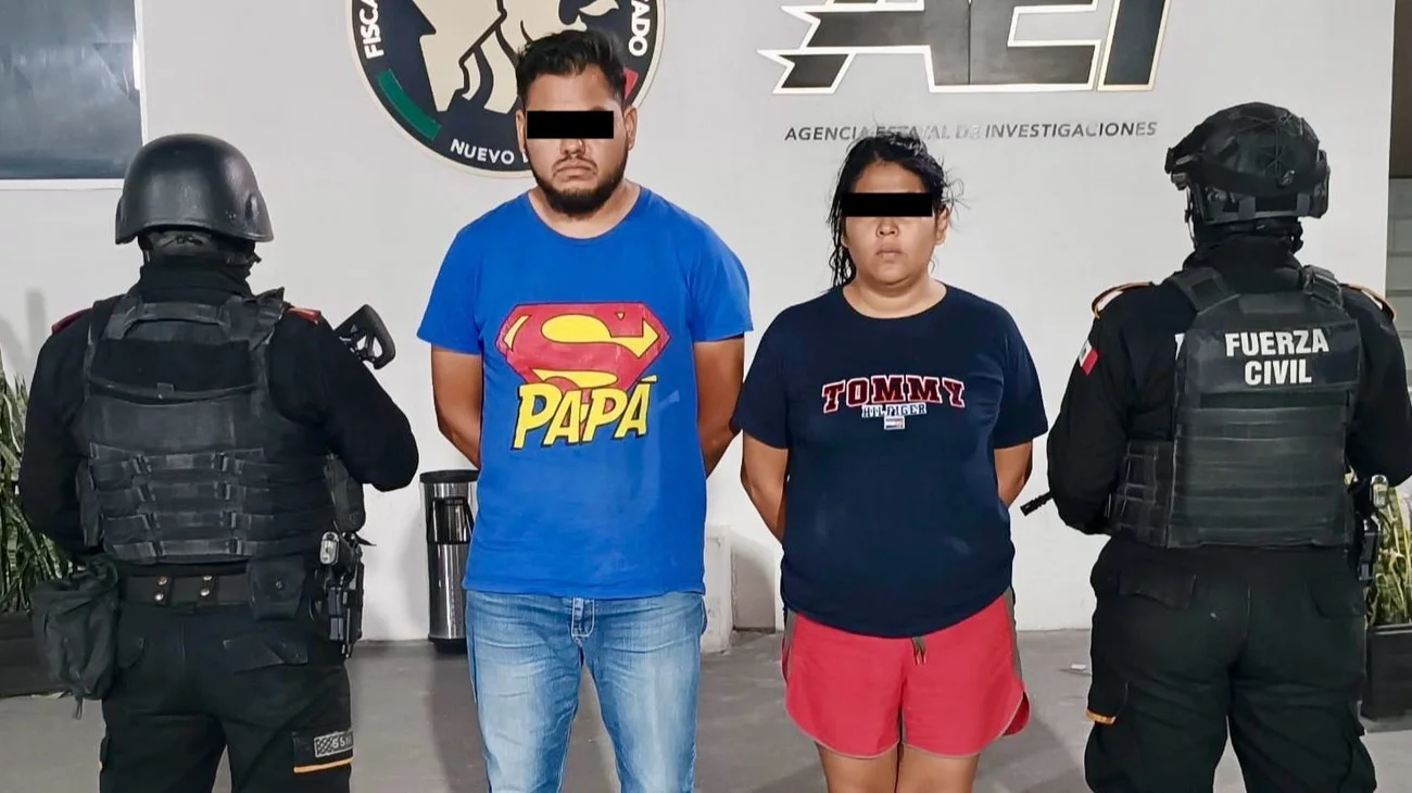 Arrestan a pareja con 50 dosis de marihuana en Salinas Victoria