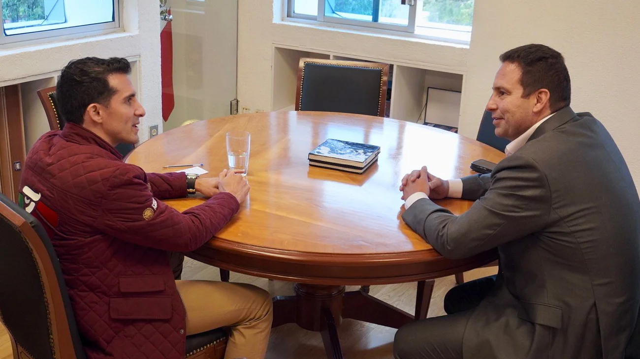 Se reúne alcalde de Saltillo con el titular nacional del deporte