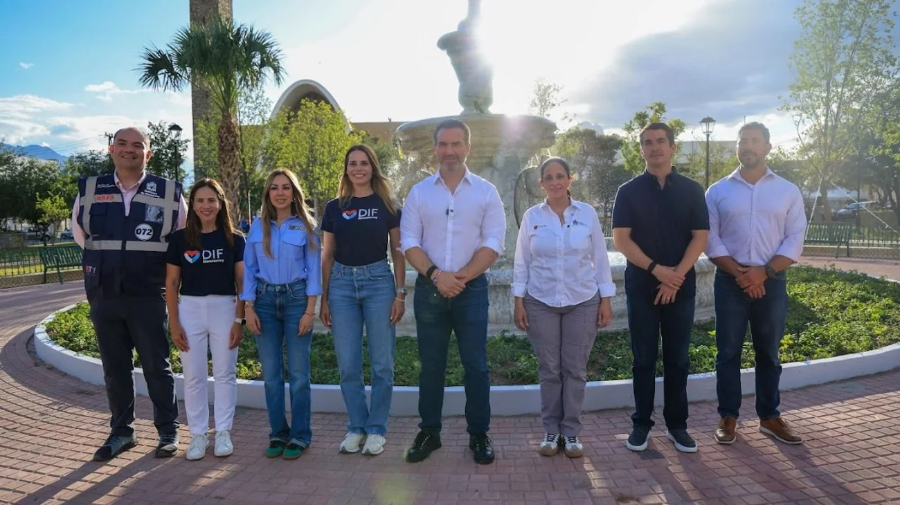 Termina Monterrey rehabilitación de Plaza La Purísima