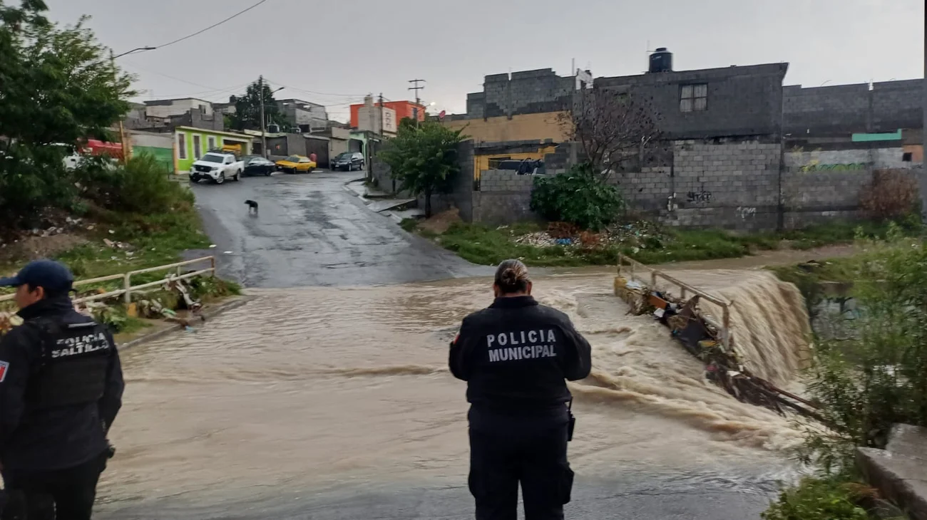 Provoca tormenta, caos e inundaciones en Saltillo; cancelan feria
