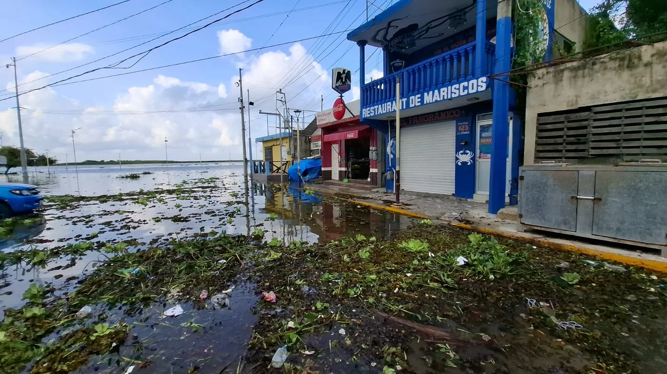 Altamira enfrenta histórica creciente del río Tamesí