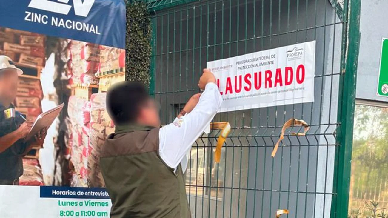 Clausura Profepa la planta de Zinc Nacional en San Nicolás