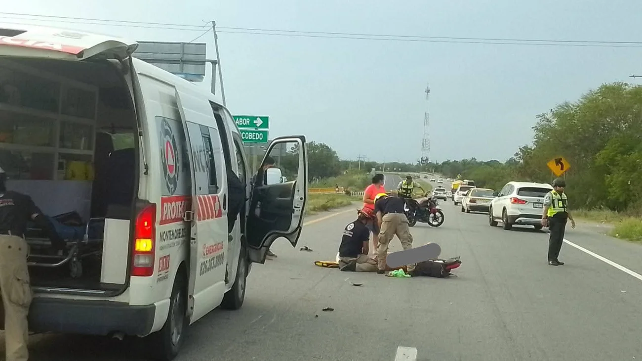 Fallece joven arrollada por camioneta en la Carretera Nacional
