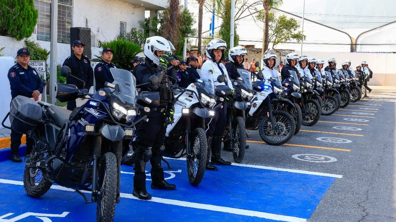 Apoyan movilidad de patrullaje con 50 motos nuevas