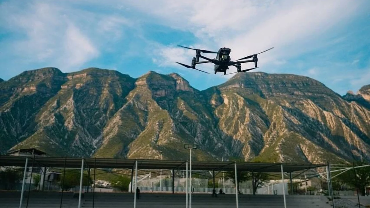 Inician patrullaje con drones en Santa Catarina