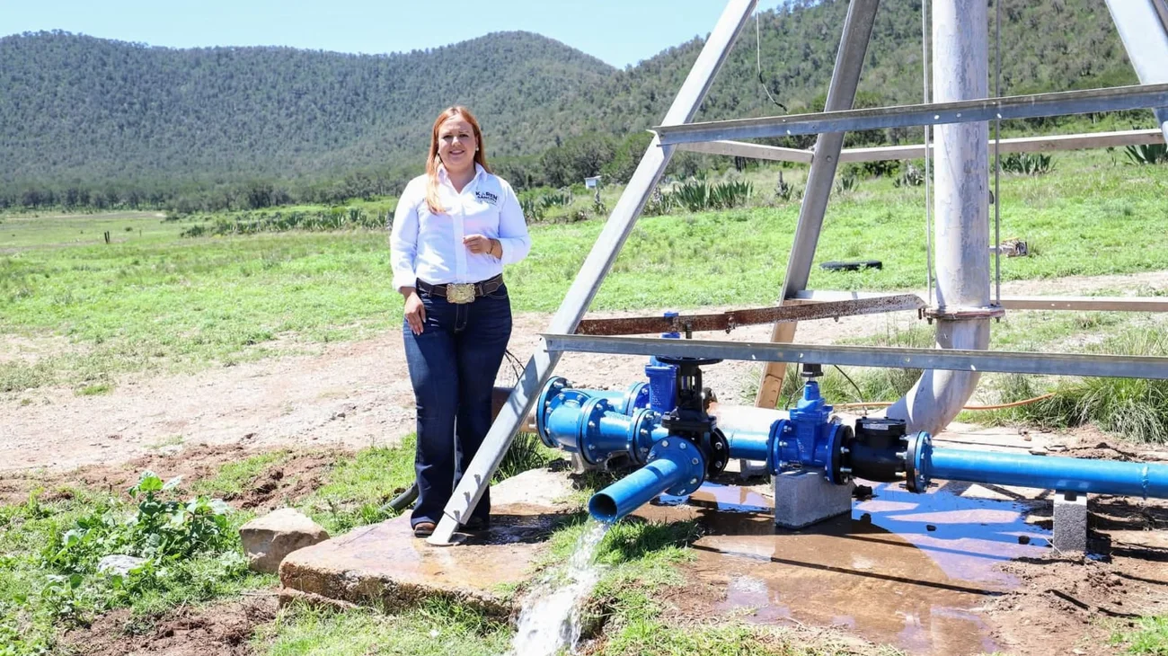 Entrega de importante obra de agua para la sierra de Arteaga 