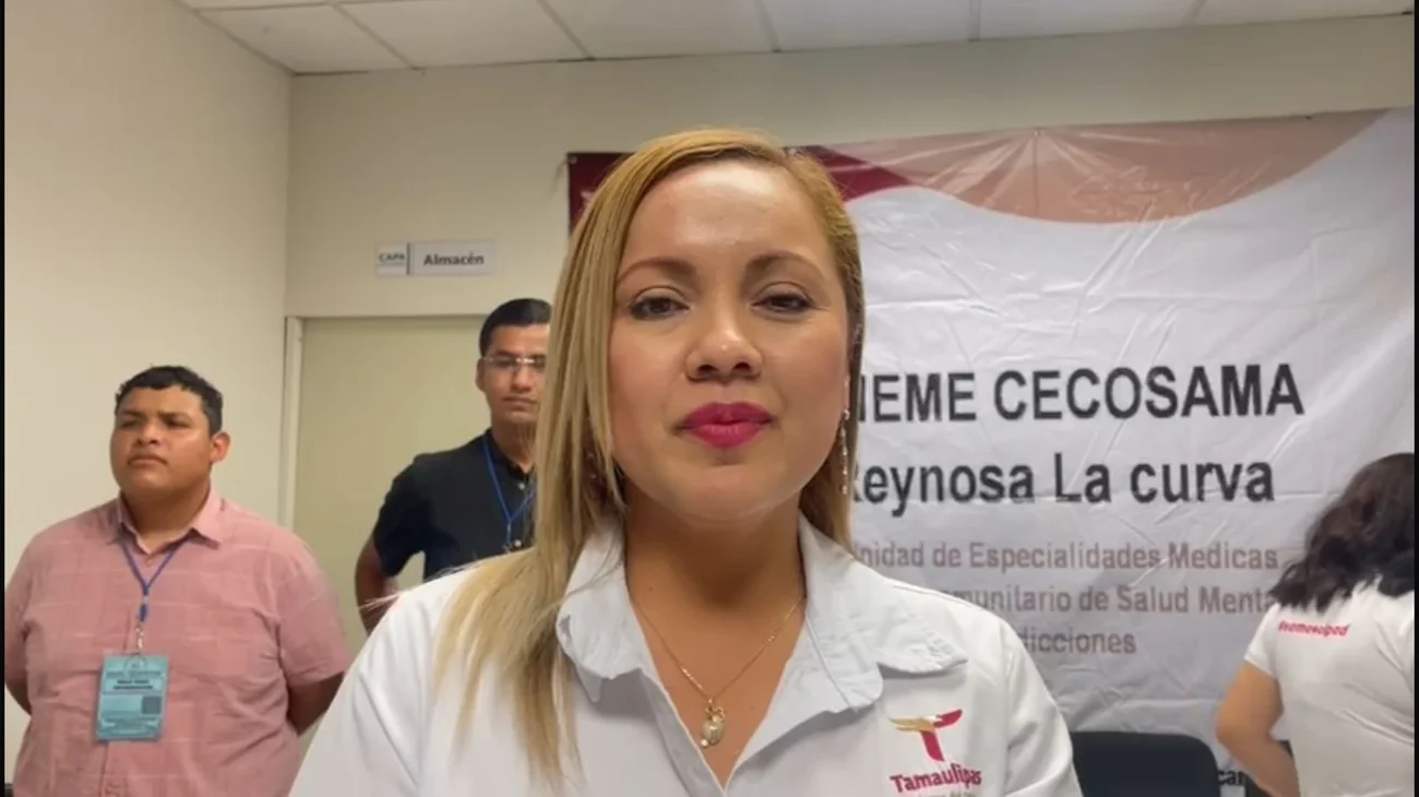 UNEME ofrece salud mental y atención contra drogas en Reynosa