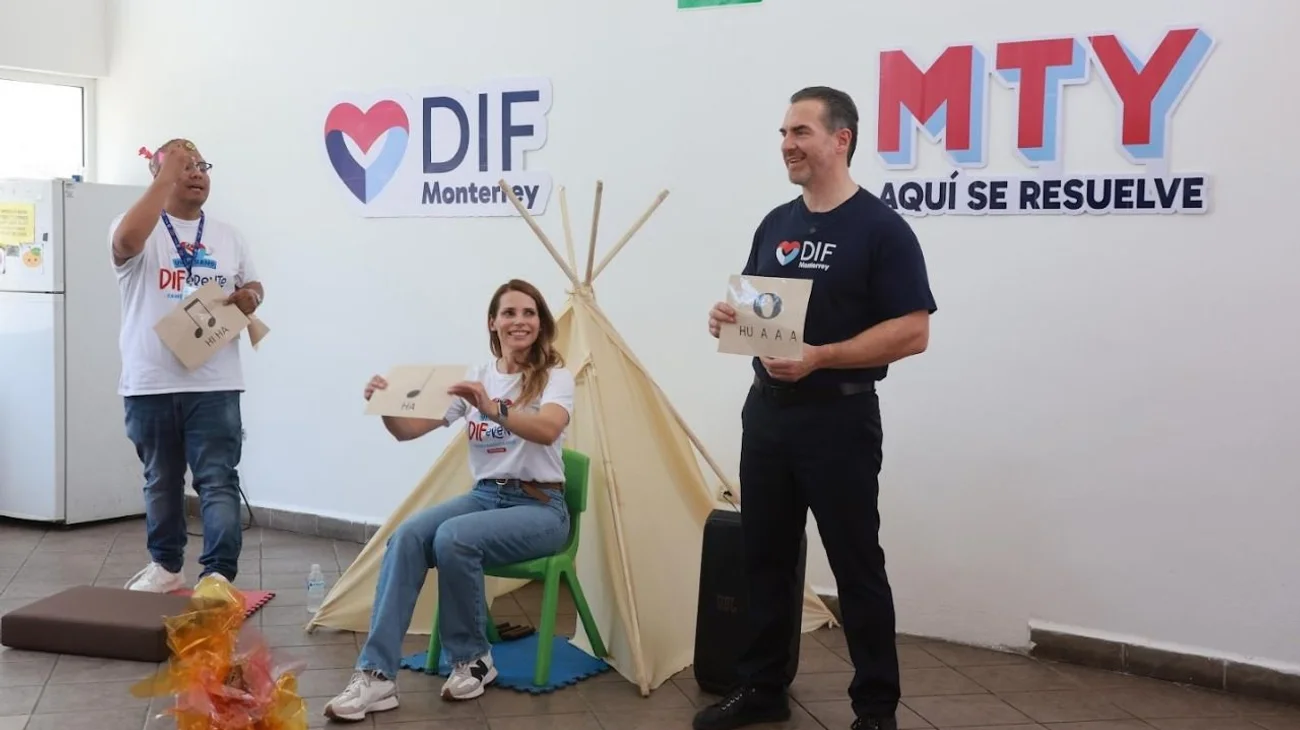 Inaugura Adrián de la Garza campamento de verano inclusivo