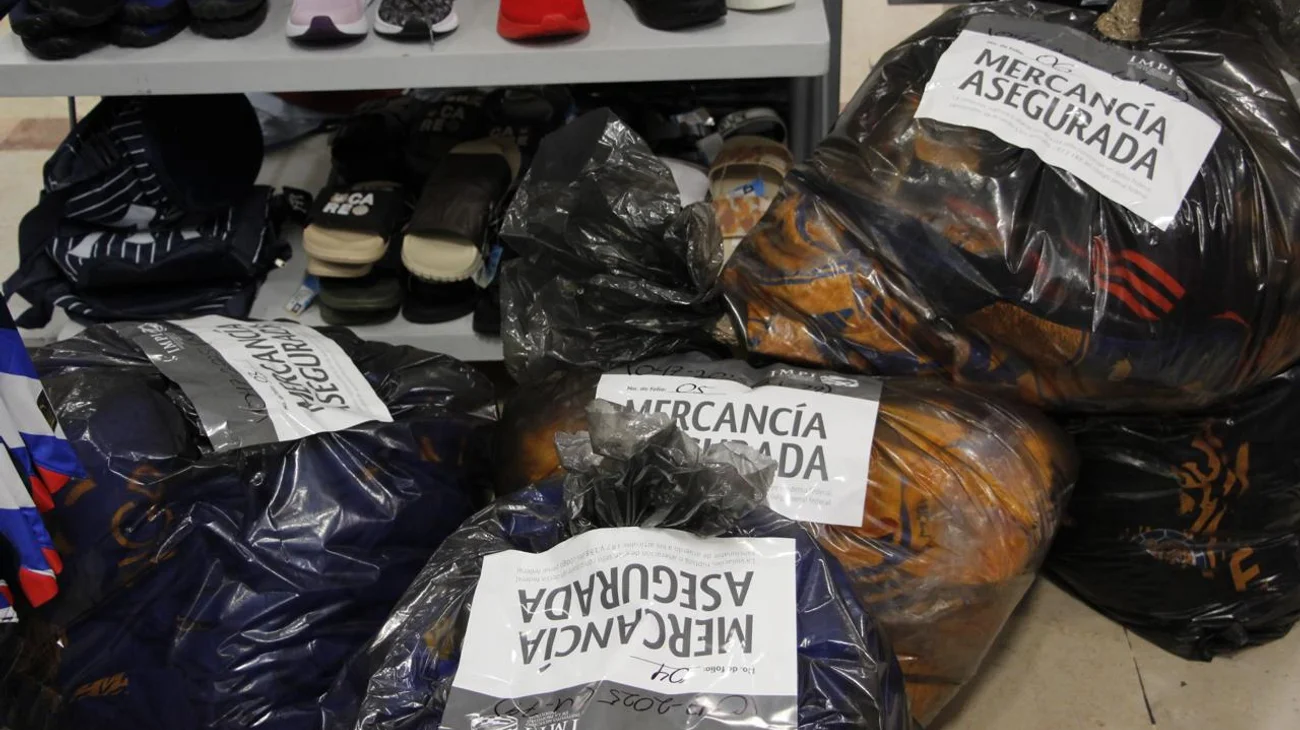 Decomisan más de 1,800 artículos apócrifos de Tigres