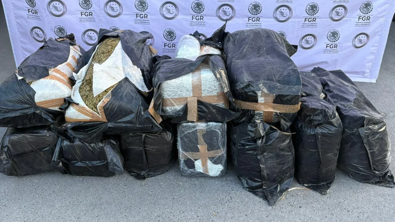 FGR detiene a hombre con 200 kilos de marihuana en General Bravo