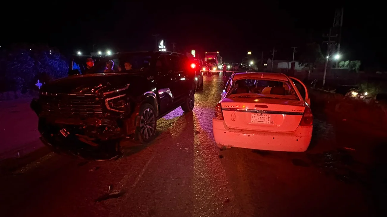 Accidente en carretera a Monclova deja una fallecida y lesionados